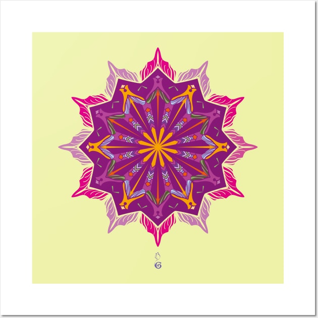 Spring mandala Wall Art by HagalArt